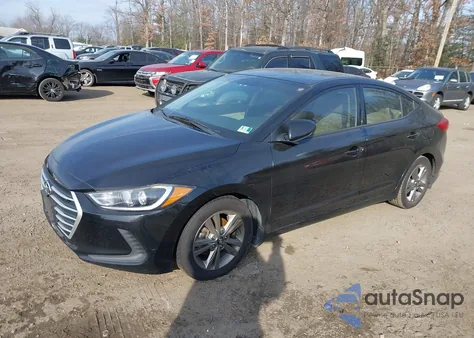 2018 Hyundai Elantra Sel из США, поврежденный, VIN 5NPD84LFXJH219358